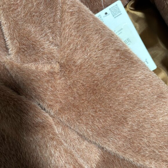 Luxe Brown Overcoat - Brand New - Picture 5 of 6